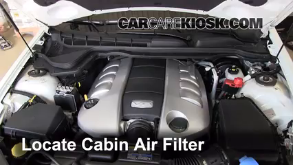 2009 Pontiac G8 GT 6.0L V8 Air Filter (Cabin) Replace